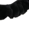 Universal Premium Soft Short Plush Winter Car Steering Wheel Cover, For 36-38cm steering wheel(Black)
