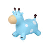 Kids Entertainment Deer Wizard Jumping Horse Rider Baby Outdoor Inflatable Toys(Blue)