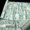Green Brick Creative 3D Stone Brick Decoration Wallpaper Stickers Bedroom Living Room Wall Waterproof Wallpaper Roll, Size: 45 x 1000cm
