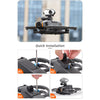For DJI Avata 2 Sunnylife Action Camera Holder Mount Drone Light Bracket (Black)