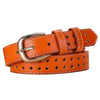 Dandali Ladies Microfiber Bottom Buckle Belt Versatile Jeans Waistband, Length: 105cm(Brown)
