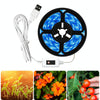 1m Waterproof Plant Growth Lamp LED Light Strip Hand Sweep Dimming Full Spectral Plant Fill Light