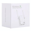 300Mbps Wireless-N Range Extender WiFi Repeater Signal Booster Network Router with 2 External Antenna, EU Plug(Black)