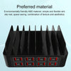 YFY-A55 150W 16 x USB Ports Smart Charging Station with Phone & Tablet Stand, EU Plug