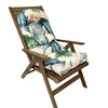 110x50cm Dome Waterproof Sun-proof Garden Folding High Back Chair Cushions, Color: Hawaii Style