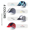 WEST BIKING Cycling Outdoor Sports Sun Protection Peaked Cap, Size: Free Size(Striped Yellow Navy)