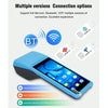 POS-6100 5.5 inch Handheld Android Smart Scan Code Cash Register Thermal Printing Machine PDA Terminal, EU Plug