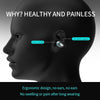 YX08 Ultra-light Ear-hook Wireless V5.0 Bluetooth Earphones Ear Clip Stereo Bluetooth Headset with Mic(Black)