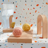 7 x 7 x 6cm Cuboid Geometric Cube Solid Color Photography Photo Background Table Shooting Foam Props(Flesh Color)