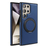 For Samsung Galaxy S25 5G Yashi 360 Degree Rotating MagSafe Bracket Phone Case(Blue)