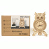 Owl Clock 3D Wooden Puzzle Toys DIY Handmade Ornaments