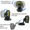 F409 Car Fan General Car Shaking Head Fan(Cigarette Lighter Port  24V)
