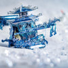 3D Metal Assembled Model Lunar Dyed Dawn Sedan Chair Puzzle Toy