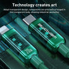 WK WDC-181 PD 20W Pioneer Series USB-C/Type-C to 8 Pin Transparent Fast Charge Data Cable, Length:1m (Green)