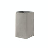 Desktop Separate Storage Washable Kraft Paper Bag, Size: Gray 20x20x35cm