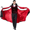 PS6831 Halloween Vampire Costume Castle Men Drag Costume, Size: XL(Red Black)