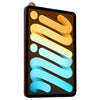 For iPad mini 6 / mini 2024 TPU Leather Back Tablet Case with Wristband(Brown)