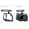 YELANGU C9-A YLG0911A Handle Video Camera Cage Stabilizer for DJI BMPCC 4K(Black)