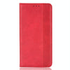For ASUS Zenfone 10 / 9 Magnetic Buckle Retro Texture Leather Phone Case(Red)