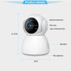 1080p WiFi Security Camera | Pan & Tilt | Night Vision | YT24 EU Plug