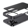 For iPhone 15 Pita Series TPU + PC Texture Phone Case(Black)