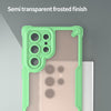 For Samsung Galaxy S22 Ultra 5G Armor Glaze PC Hybrid TPU Phone Case(Green)