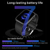 QX7 1.85 inch TFT Screen Smart Watch, Support Bluetooth Call / Hearth Monitoring / 100+ Sports Modes(Blue Black)