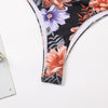 Woman Sexy High Waist Two Piece Bikini Swimsuit, Size:XL(As Show)
