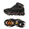 F26-2 26 Teeth Snow Mountain Non-slip Shoes Cover 201 Stainless Steel Ice Claws, Size: XL Black