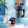 Outdoor Camping Heater Mini Portable Gas Heater Burner Fishing Gas Fireplace(Grey)