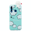 For Huawei P30 Lite Shockproof Cartoon TPU Protective Case(Clouds)