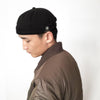 A28 Flower Pattern Personalized Beanie Skullcap Adjustable Sailor Hat, Size:One Size(Black)