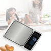 Stainless Steel Food Baking Scale Small Bench Scale Kitchen Electronic Scale English 3kg/0.1g