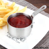 Stainless Steel Sauce Handle Mini Pot Seasoning Tools, Size:S(Silver)
