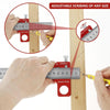 Fonson Woodworking Marking Square Ruler Measuring Tool(Main Body)