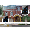 Wireless Doorbell, 300m Range, Plug-in, LED Flash, 38 Ringtones