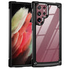 For Samsung Galaxy S22 Ultra 5G TPU + PC Lens Protection Phone Case(Black)