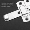 Extra Large Stainless Steel 90 Degree Barn Door Lock Hook Stainless Steel Door Buckle Insertion