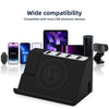 PD 20W +QC 3.0 Wireless Charging+6 Ports Multi-function Charger(US Plug)