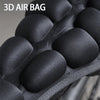 BC-203 1.0 M Size Bicycle Foldable Inflatable Airbag Cushion Seat Cover with Inflator (Black)