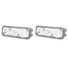 2 PCS MZ 9W 540LM 6500K 3-LED White Light Wired Car Daytime Running Light Fog Lamp, DC12-24V,Light Wire: 15cm