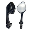 Motorcycle Modification Reversing Mirror Accessories For Kawasaki(Black)