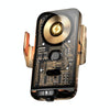 C05 Automatic Alignment Wireless Fast Charging Air Outlet Car Holder(Gold)