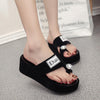 Rhinestone Summer Woman Shoes casual Sandals, Shoe Size:36(Black)