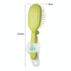 Portable Cactus Folding Air Cushion Comb Anti-Static Fine Tooth Scalp Massage Comb(Dark Green)