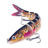 HENGJIA JM063 Multi-Section Fake Bait 8 Section Sinker Lures, Size: 13.4cm 18g(16)