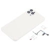 iPhone XS Max Back Cover, iP15 Pro Max Style (White)