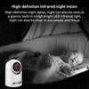 1080p WiFi PTZ IP Camera | Smart Home Security Camera | Motion Detection | Night Vision
