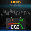 4" OBD2 HUD Car Head Up Display Speed, MPG, Fault Codes - Colour
