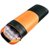 USB Electric Heating Down Cotton Sleeping Bag 3-speed Temperature Adjustment (180+30)x75cm(Orange)